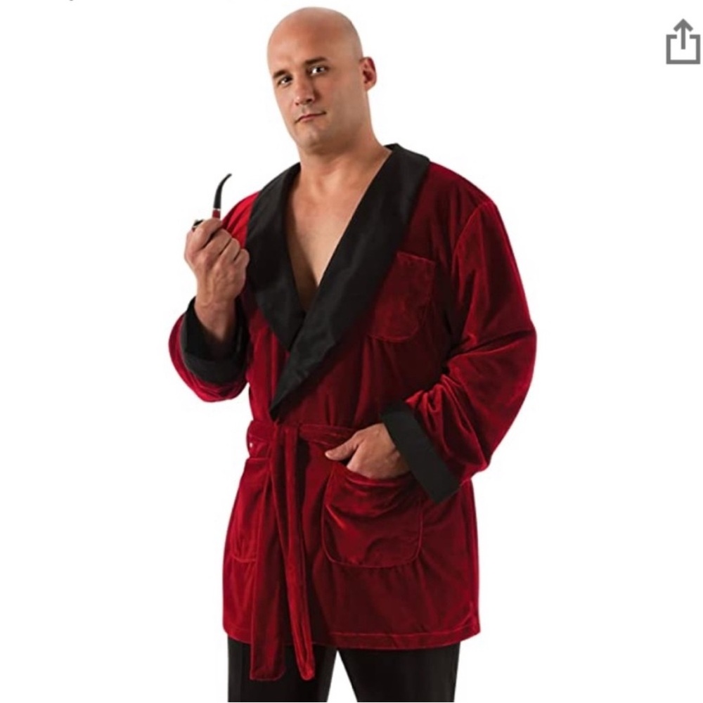 Men’s Halloween Smoking/Playboy Jacket